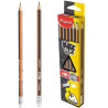OŁÓWEK MAPED Z GUMKĄ Black Peps HB 851721