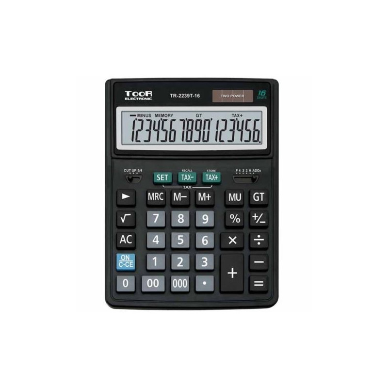 KALKULATOR TOOR TR-2239 16 pozycyjny ,duży,czarny