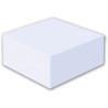 KUBIK WKŁAD BIAŁY KLEJONY 85x85x35mm  BIK (400kar)