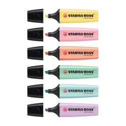 STABILO ZAKREŚLACZ BOSS PASTEL RÓŻOWY 70/129