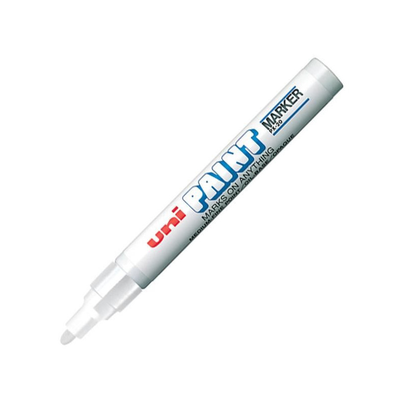 UNI MARKER OLEJOWY PX-20 BIAŁY 2,2-2,8mm UNI MARKER OLEJOWY PX-20 BIAŁY 2,2-2,8mm