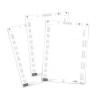 WKŁADY DO KIESZENI 150x67 mm DURABLE 80 szt