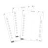 WKŁADY DO KIESZENI 140/90x65 mm DURABLE 80 szt