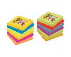 Kolorowe karteczki samoprzylepne, bloczki biurowe