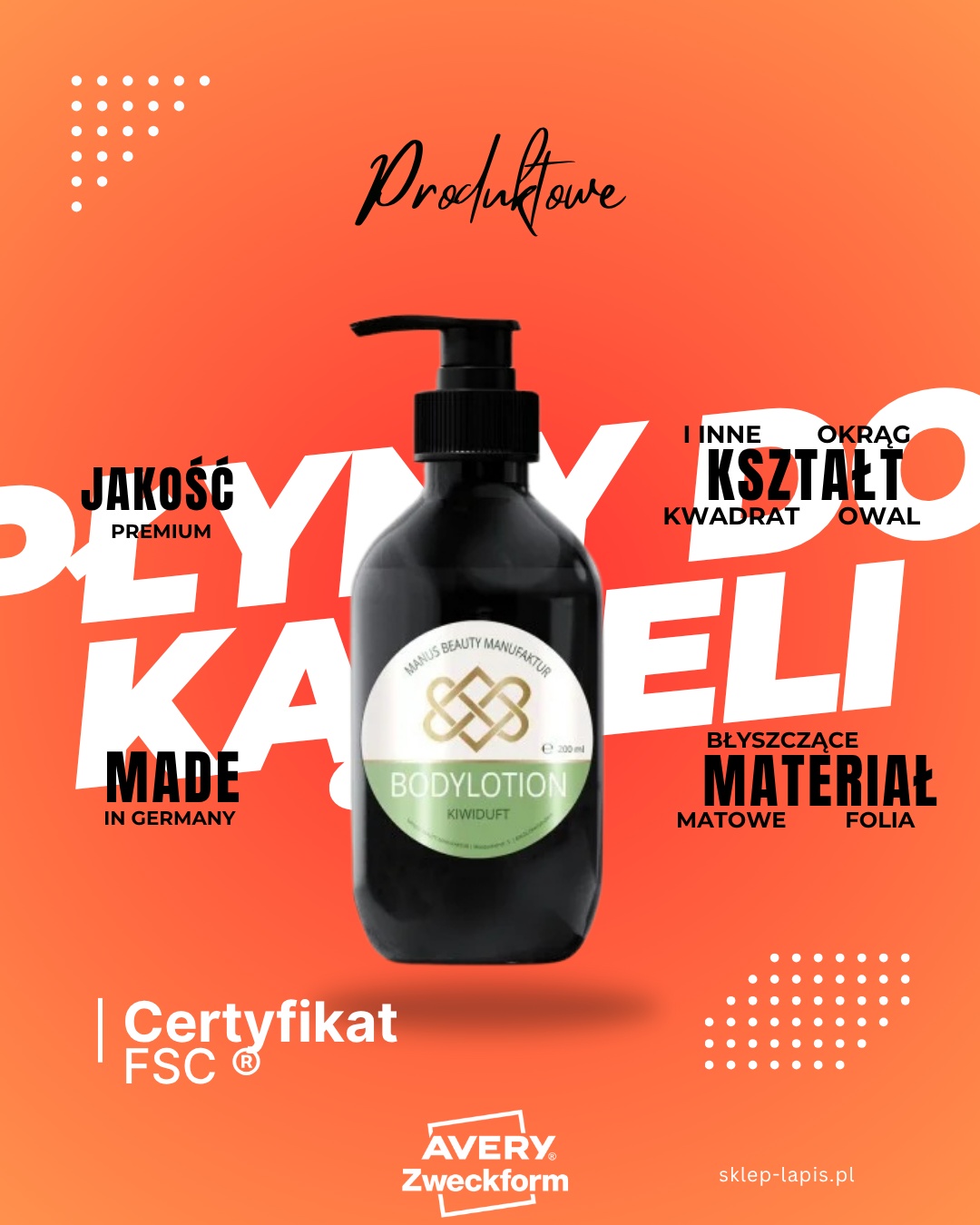Etykiety produktowe